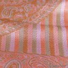 Châle rose saumon soie naturelle Tous les pashminas CSS93