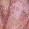 Châle rose saumon soie naturelle Tous les pashminas CSS93
