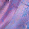 Châle en soie turquoise violet Tous les pashminas CSS99