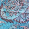 Châle en soie turquoise rose Tous les pashminas CSS100