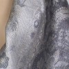 Châle gris métallique en soie naturelle Tous les pashminas CSS104