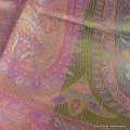 Etole mauve multicolore authentique soie - Etoles en soie naturelle