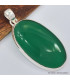 Pendentif oval Onyx vert Pendentifs pierres naturelles SK1