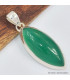 Pendentif Onyx vert marquise Pendentifs pierres naturelles SK1.1