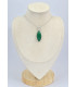 Pendentif Onyx vert marquise Pendentifs pierres naturelles SK1.1