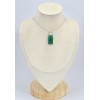 Pendentif Onyx vert rectangulaire Pendentifs pierres naturelles SK1.2