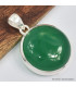 Pendentif rond en Onyx vert Pendentifs pierres naturelles SK1.3
