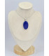 Pendentif Lapis lazuli brut oval grade AAA Pendentifs pierres naturelles SK2