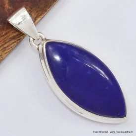 Pendentif Lapis lazuli marquise grade AAA - Pendentifs pierres naturelles
