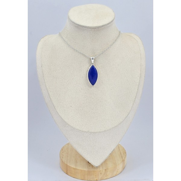 Pendentif Lapis lazuli marquise grade AAA Pendentifs pierres naturelles SK2