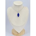 Pendentif Lapis lazuli marquise grade AAA Pendentifs pierres naturelles SK2