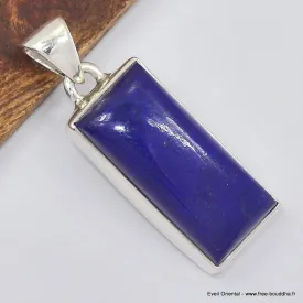 Pendentif Lapis lazuli rectangulaire - Pendentifs pierres naturelles