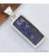 Pendentif Lapis lazuli rectangulaire Pendentifs pierres naturelles SK2.2