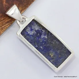 Pendentif Lapis lazuli rectangulaire - Pendentifs pierres naturelles