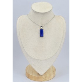 Pendentif Lapis lazuli rectangulaire Pendentifs pierres naturelles SK2.2