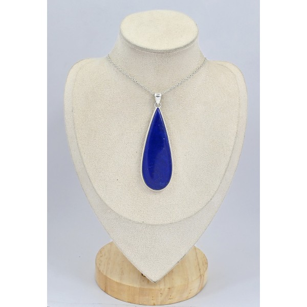 Grand pendentif Lapis Lazuli 8 cm Pendentifs pierres naturelles SK2.3