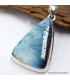 Pendentif Nakaurite Glaciérite triangulaire Pendentifs pierres naturelles SK3