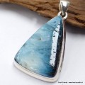 Pendentif Nakaurite Glaciérite triangulaire Pendentifs pierres naturelles SK3