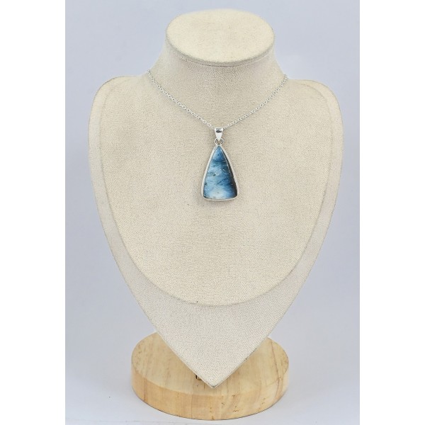 Pendentif Nakaurite Glaciérite triangulaire Pendentifs pierres naturelles SK3
