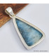 Pendentif Nakaurite Glaciérite triangulaire Pendentifs pierres naturelles SK3