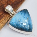 Pendentif Glaciérite blue ice triangulaire Pendentifs pierres naturelles SK3.1