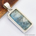 Pendentif rectangulaire en Glaciérite Pendentifs pierres naturelles SK3.4