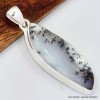 Pendentif Merlinite forme larme Bijoux en Opale Dendritique (Merlinite) SK5.1