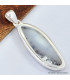 Pendentif Merlinite forme larme Bijoux en Opale Dendritique (Merlinite) SK5.1