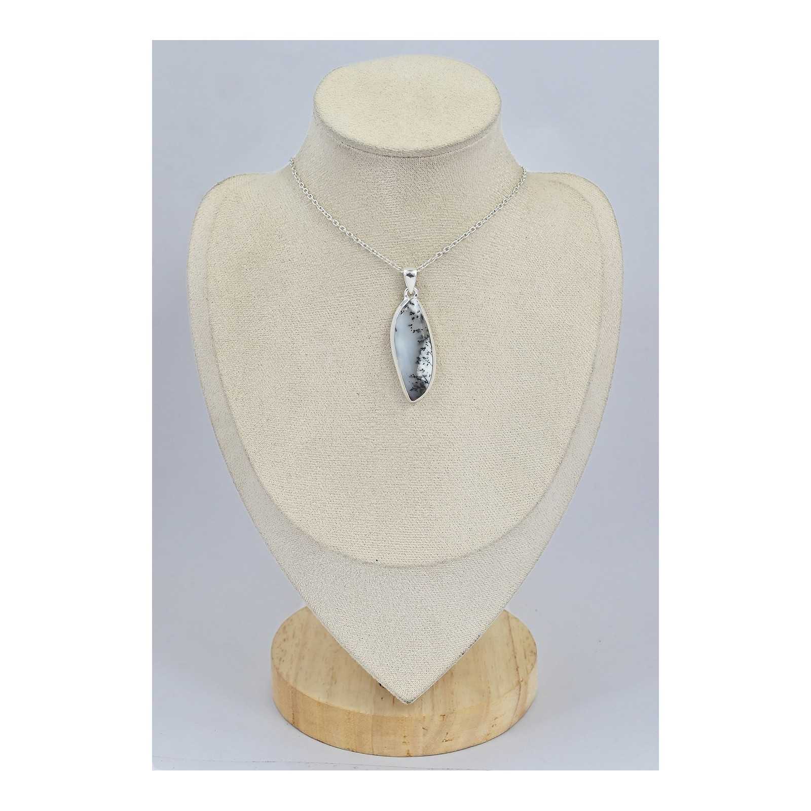 Pendentif En Argent Ethnique Forme Larme - Occasion, Argent Sterling, Usure Du Temps
