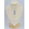 Pendentif Merlinite forme larme Bijoux en Opale Dendritique (Merlinite) SK5.1