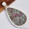 Gros pendentif goutte en Eudialyte Pendentifs pierres naturelles SK7.1