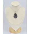 Gros pendentif goutte en Eudialyte Pendentifs pierres naturelles SK7.1