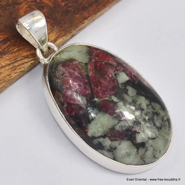 Pendentif bijou en Eudialyte - Pendentifs pierres naturelles