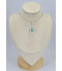 Pendentif design Turquoise Kingman brute Pendentifs pierres naturelles SK8