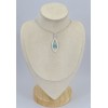 Pendentif argent Turquoise Kingman brute Pendentifs pierres naturelles SK8