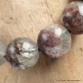 Bracelet en pierres Lodolite naturelles - Bracelet en perles et Pierres naturelles