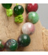 Bracelet mala tibétain multi-jade Bracelet Mala tibétain BRAM11-b