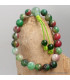 Bracelet mala tibétain multi-jade Bracelet Mala tibétain BRAM11-b