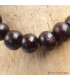 Bracelet mala bouddhiste en Bois de rose Bracelets tibétains bouddhistes BM18