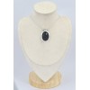 Pendentif élégant en Onyx noir facetté Bijoux en Onyx noir SK10.2