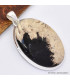 Gros pendentif en bois fossilisé Pendentifs pierres naturelles SK11