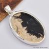 Gros pendentif en bois fossilisé Pendentifs pierres naturelles SK11