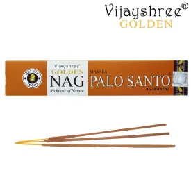 Encens golden nag Palo Santo - Purification, bien-être - Encens tibétains, accessoires