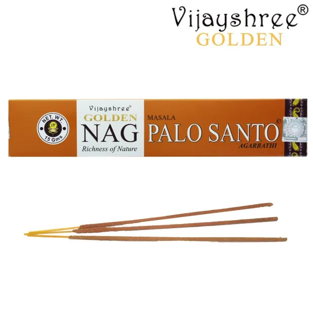 Encens golden nag Palo Santo - Purification, bien-être - Encens tibétains, accessoires
