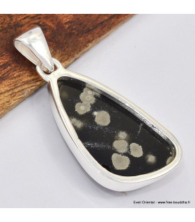 Pendentif Obisidienne Galaxie forme libre Bijoux en Obsidienne Galaxie SK12