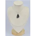 Pendentif Obisidienne Galaxie forme libre - Bijoux en Obsidienne Galaxie