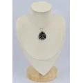 Pendentif argent Obsidienne Galaxie - Bijoux en Obsidienne Galaxie