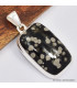 Pendentif Obsidienne Galaxy rectangulaire Bijoux en Obsidienne Galaxie SK12.2