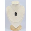 Pendentif Obsidienne Galaxy rectangulaire Bijoux en Obsidienne Galaxie SK12.2