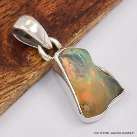 Pendentif Opale Ethiopienne brute polie 1 Bijoux en Opale Ethiopienne SK13.1